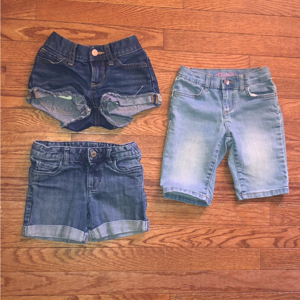 Girls Denim Shorts